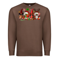 Chestnut christmas afro gnomies Premium Sweatshirt - FaDigitalArtStudio