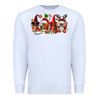 White christmas afro gnomies Premium Sweatshirt - FaDigitalArtStudio