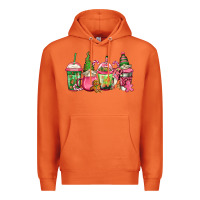Carrot pink christmas gnomes coffee cups Premium Hoodie - Jasminsmagicworld