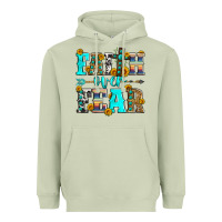 Matcha faith over fear Heavyweight Hoodie - Zillion Design Studio