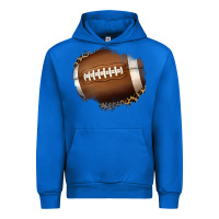 Cobalt leopard american football patch Urban Hoodie - Jasminsmagicworld