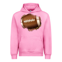 Fuchsia Pink leopard american football patch Urban Hoodie - Jasminsmagicworld