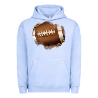 Pigment Grape Ice leopard american football patch Urban Hoodie - Jasminsmagicworld