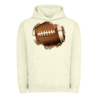 Pigment Pistachio leopard american football patch Urban Hoodie - Jasminsmagicworld