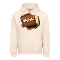 Sandshell leopard american football patch Urban Hoodie - Jasminsmagicworld