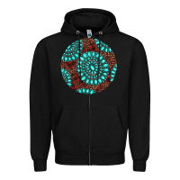 Black Gemstone Christmas Zipper Hoodie - RanaPortraitStore