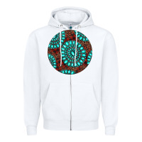 White Gemstone Christmas Zipper Hoodie - RanaPortraitStore