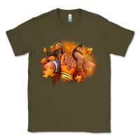 Army Green Fall sneaker and heel afro woman Classic Tee - RanaPortraitStore