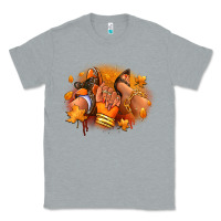 Heather Grey Fall sneaker and heel afro woman Classic Tee - RanaPortraitStore