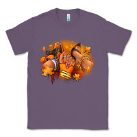 Lavender Fall sneaker and heel afro woman Classic Tee - RanaPortraitStore