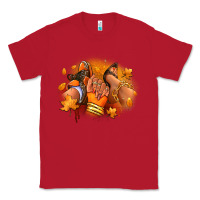 Red Fall sneaker and heel afro woman Classic Tee - RanaPortraitStore