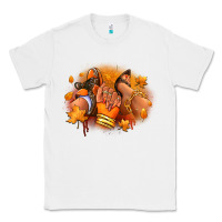 White Fall sneaker and heel afro woman Classic Tee - RanaPortraitStore