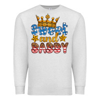 Oatmeal Heather usa sweet and sassy Premium Sweatshirt - HRA Design Shop