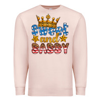Pale Pink usa sweet and sassy Premium Sweatshirt - HRA Design Shop