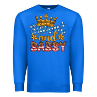 True Royal usa sweet and sassy Premium Sweatshirt - HRA Design Shop