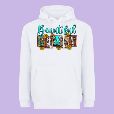 Beautiful Crazy Heavyweight Hoodie Designed By Zillion Design Studio