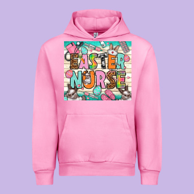 Easter Day Nurse Urban Hoodie Designed By Nancycooperartshop