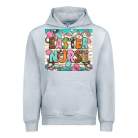 Heather Grey Easter Day Nurse Urban Hoodie - NancyCooperArtShop