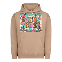 Pigment Burro Easter Day Nurse Urban Hoodie - NancyCooperArtShop