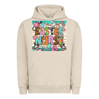 Pigment French Oak Easter Day Nurse Urban Hoodie - NancyCooperArtShop