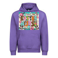 Tulip Easter Day Nurse Urban Hoodie - NancyCooperArtShop