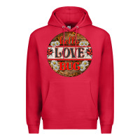 Cardinal hello love bug ladybug ornament Premium Hoodie - BarkalooDesign