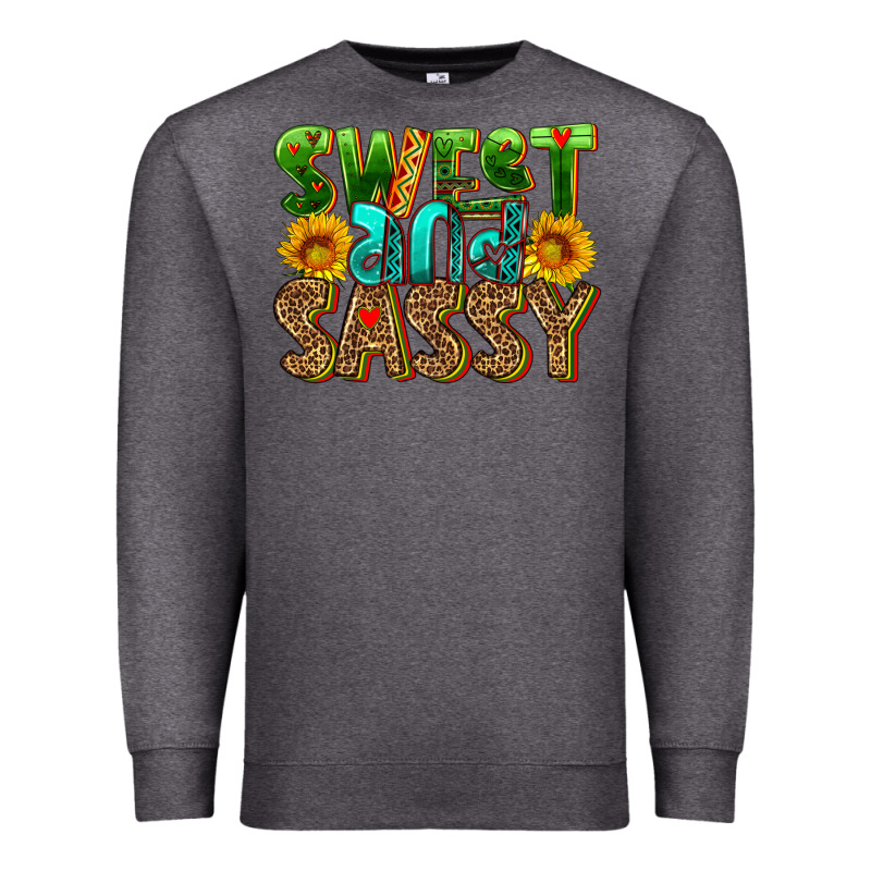 Sweet And Sassy Premium Sweatshirt by HRA Design Shop | Teevron