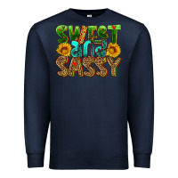 Navy sweet and sassy Premium Sweatshirt - HRA Design Shop