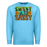 Ocean Blue sweet and sassy Premium Sweatshirt - HRA Design Shop