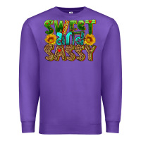 Purple sweet and sassy Premium Sweatshirt - HRA Design Shop