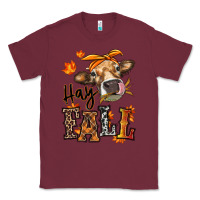Burgundy Hay Fall heifer Classic Tee - RanaPortraitStore