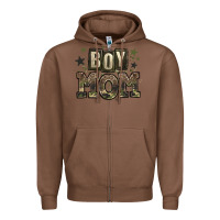 Chestnut boy mom Zipper Hoodie - Zillion Design Studio