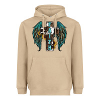 Mushroom western wings cross Heavyweight Hoodie - RanaPortraitStore