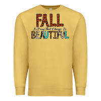 Antique Gold Fall Is Proof That Change Is Beautiful Premium Sweatshirt - CowhideDigitalArt