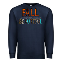 Navy Fall Is Proof That Change Is Beautiful Premium Sweatshirt - CowhideDigitalArt