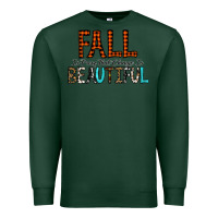 Sports Green Fall Is Proof That Change Is Beautiful Premium Sweatshirt - CowhideDigitalArt