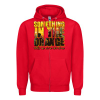 Red something in the orange western Zipper Hoodie - texasbilliewilder