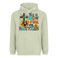 Matcha this is how i fight my battles Heavyweight Hoodie - Zillion Design Studio