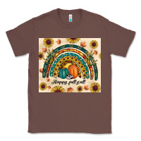 Chestnut Happy Fall y'all Classic Tee - RanaPortraitStore