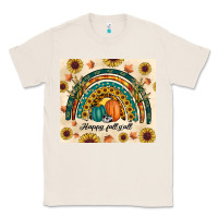 Natural Happy Fall y'all Classic Tee - RanaPortraitStore