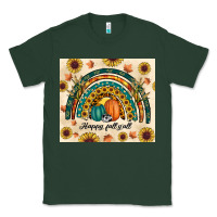 Sports Green Happy Fall y'all Classic Tee - RanaPortraitStore