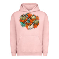 Pigment Salmon fall autumn patches Urban Hoodie - Jasminsmagicworld