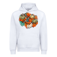 White fall autumn patches Urban Hoodie - Jasminsmagicworld