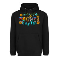 Black mother hustler Heavyweight Hoodie - Zillion Design Studio
