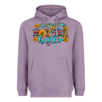 Lavender mother hustler Heavyweight Hoodie - Zillion Design Studio