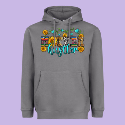 Mother Hustler Heavyweight Hoodie Designed By Zillion Design Studio