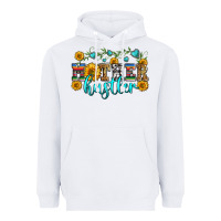 White mother hustler Heavyweight Hoodie - Zillion Design Studio