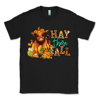 Black Hay there Fall pumpkin heifer Classic Tee - RanaPortraitStore