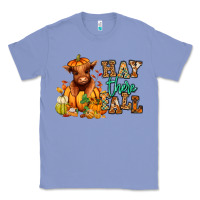 Colony Blue Hay there Fall pumpkin heifer Classic Tee - RanaPortraitStore