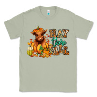 Matcha Hay there Fall pumpkin heifer Classic Tee - RanaPortraitStore